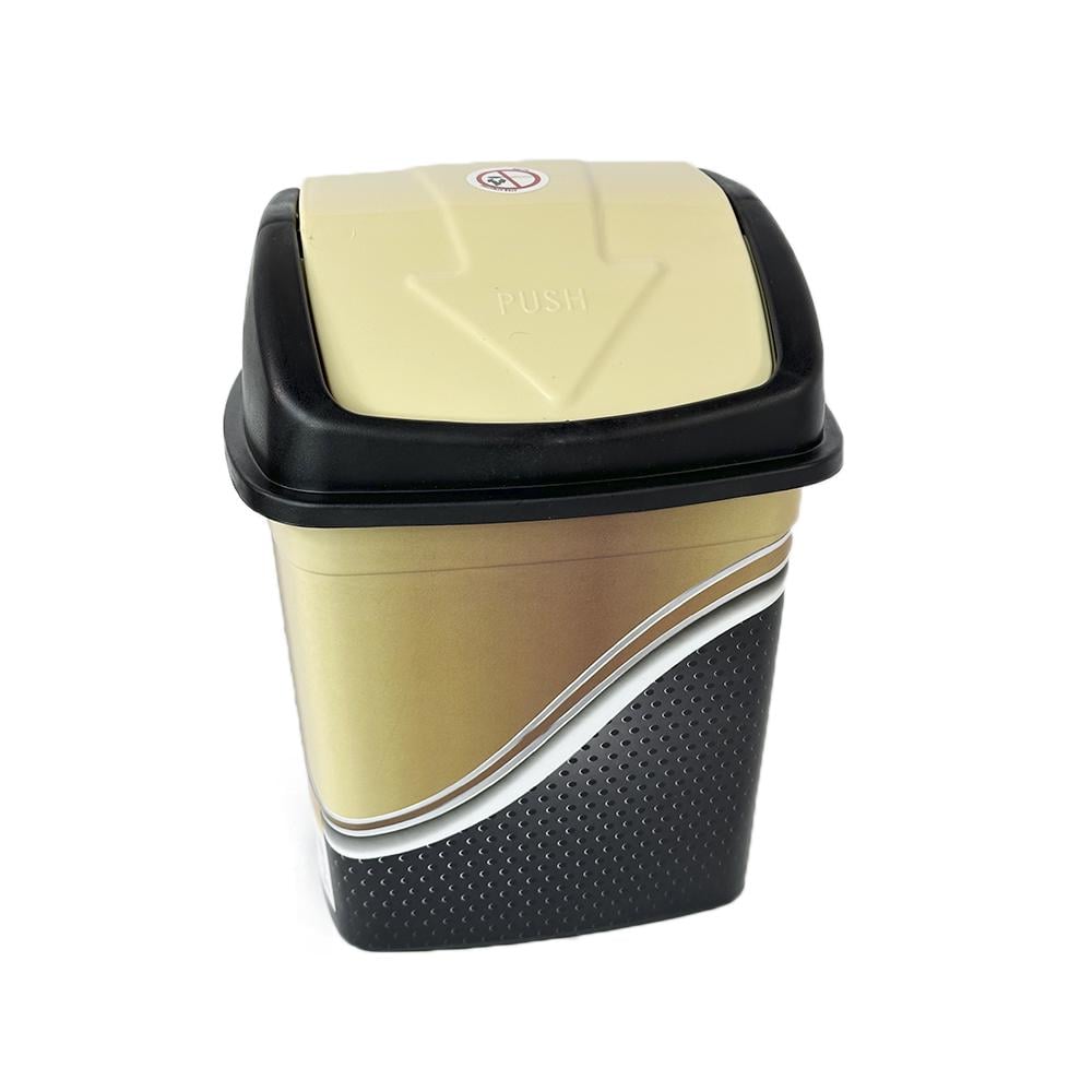 Ведро мусорное SNMZ FLAT CLICK пластик 5 л Ведро мусорное SNMZ FLAT CLICK пластик 5 л