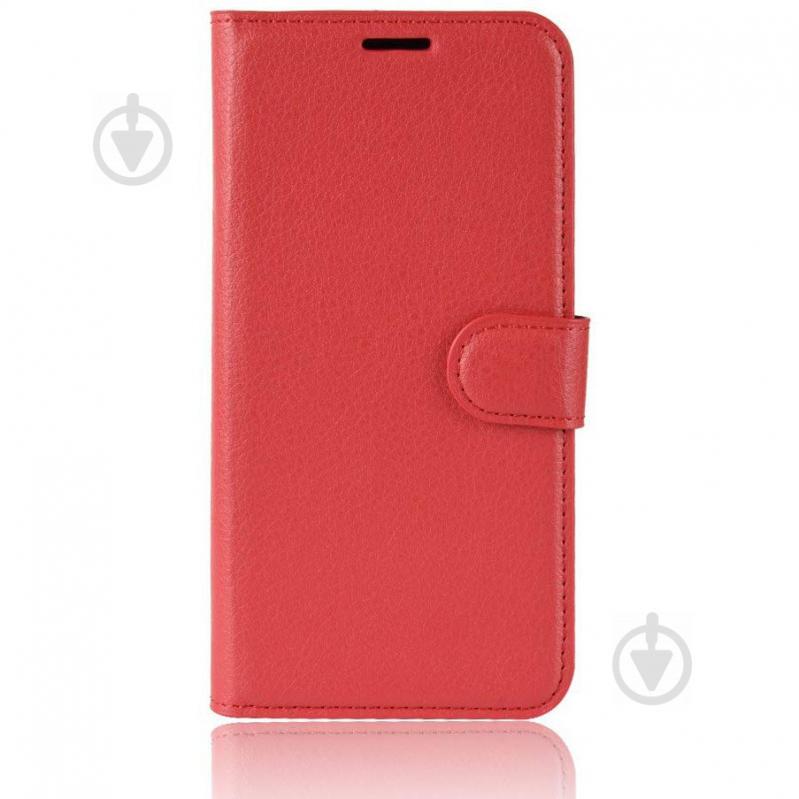 Чехол-книжка Litchie Wallet для Motorola One Macro / Moto G8 Play Red (hub_tkCZ48229)