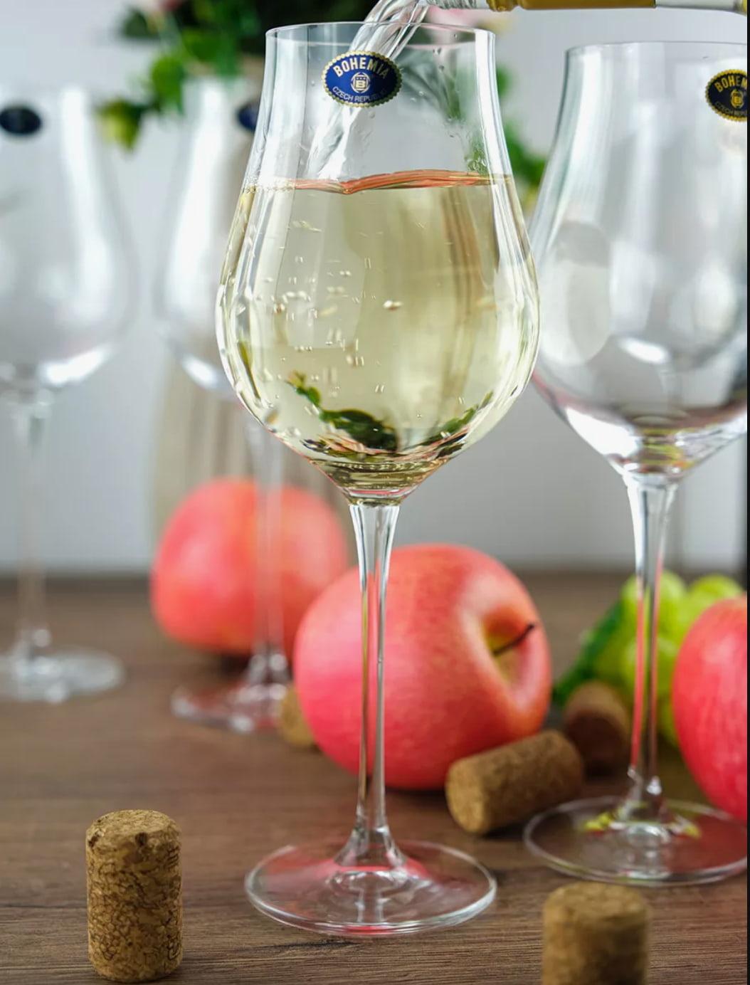 Набір келихів для вина Bohemia Limosa 1SI96/00000/500 500 мл 6 шт. (118828) - фото 3 Набір келихів для вина Bohemia Limosa 1SI96/00000/500 500 мл 6 шт. (118828) - фото 3