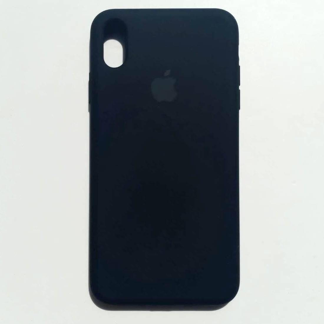 Чехол Silicone Case для Apple iPhone XS Max Black