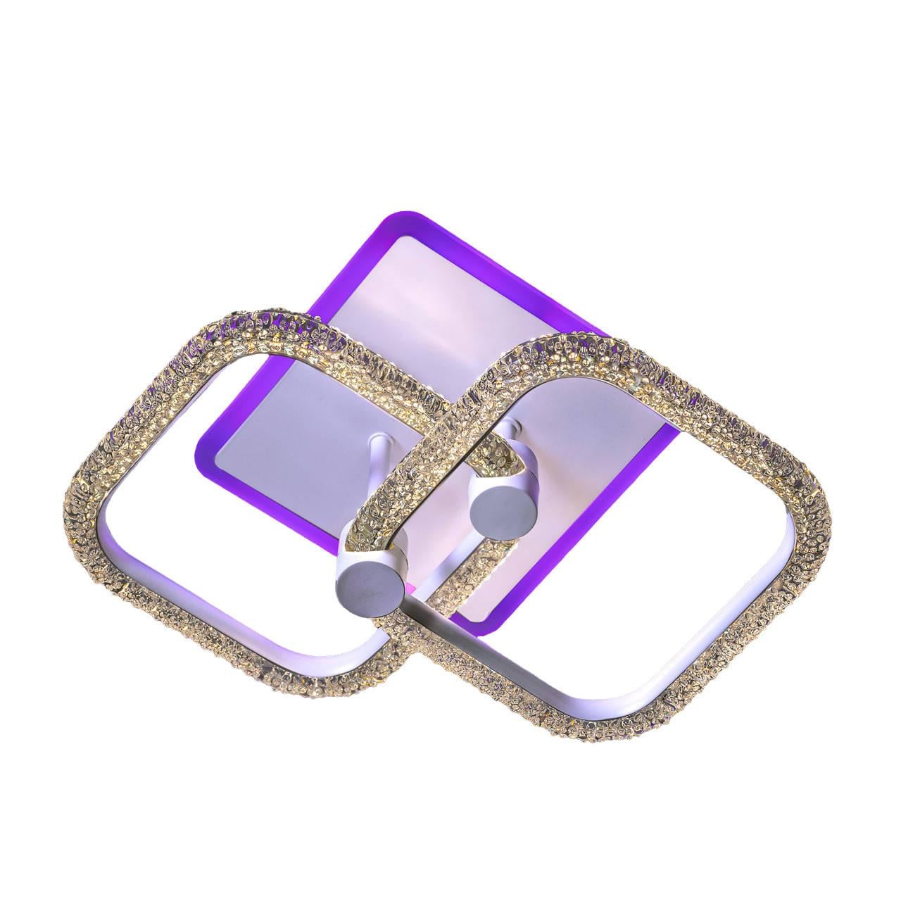 Люстра LED Белый SC-2116/2C WH PK/BU/PL44+12W