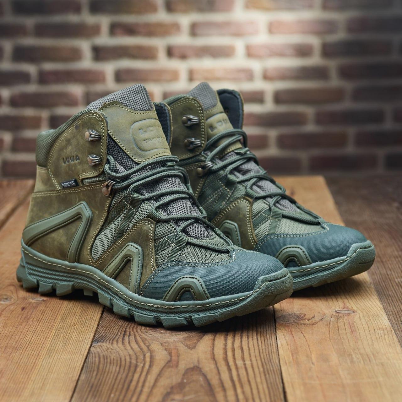 Берці чоловічі демісезонні р. 41 Оливковий (Н В-615-ол-41)