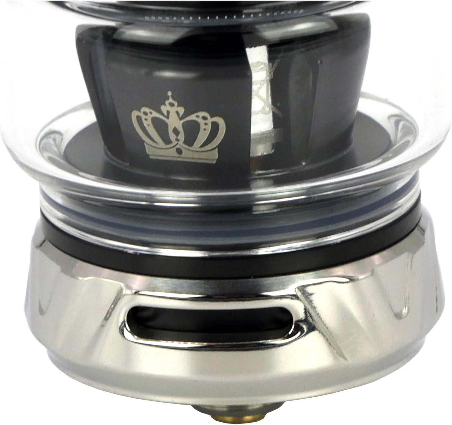 Бак для вейпа на испарителях Uwell CROWN 5 24 мм 5 мл Black (16433) - фото 3