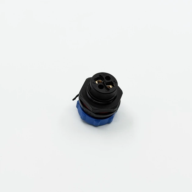 Коннектор Weipu SP2112/S2-9C мама 2 pin IP68 (SP2112/S2-9C)