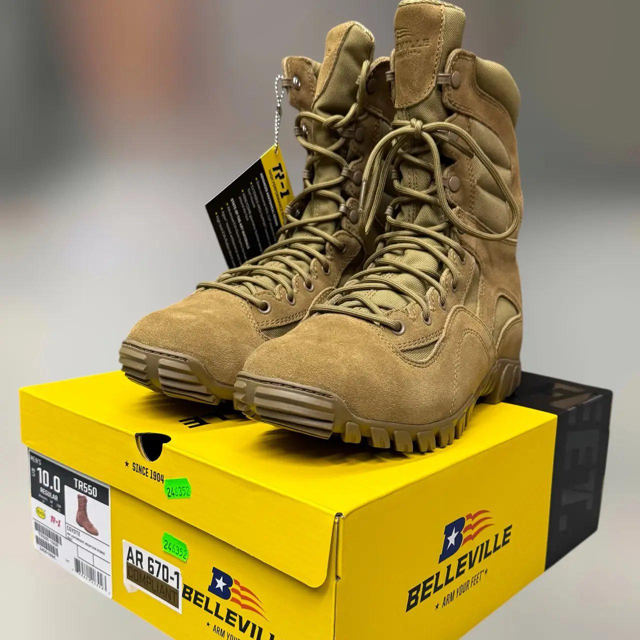 Берці Belleville KHYBER TR550 090R Hot Weather Multi-Terrain Boot 9/42 Койот (246350)