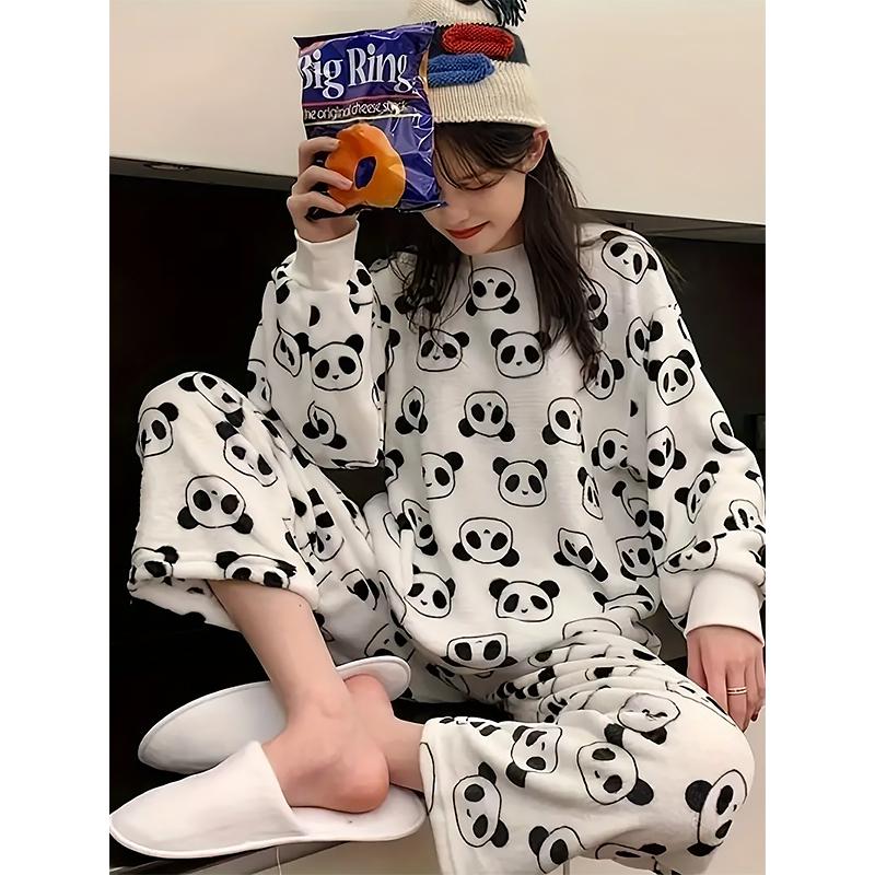 Женская теплая пижама Panda XL - фото 4