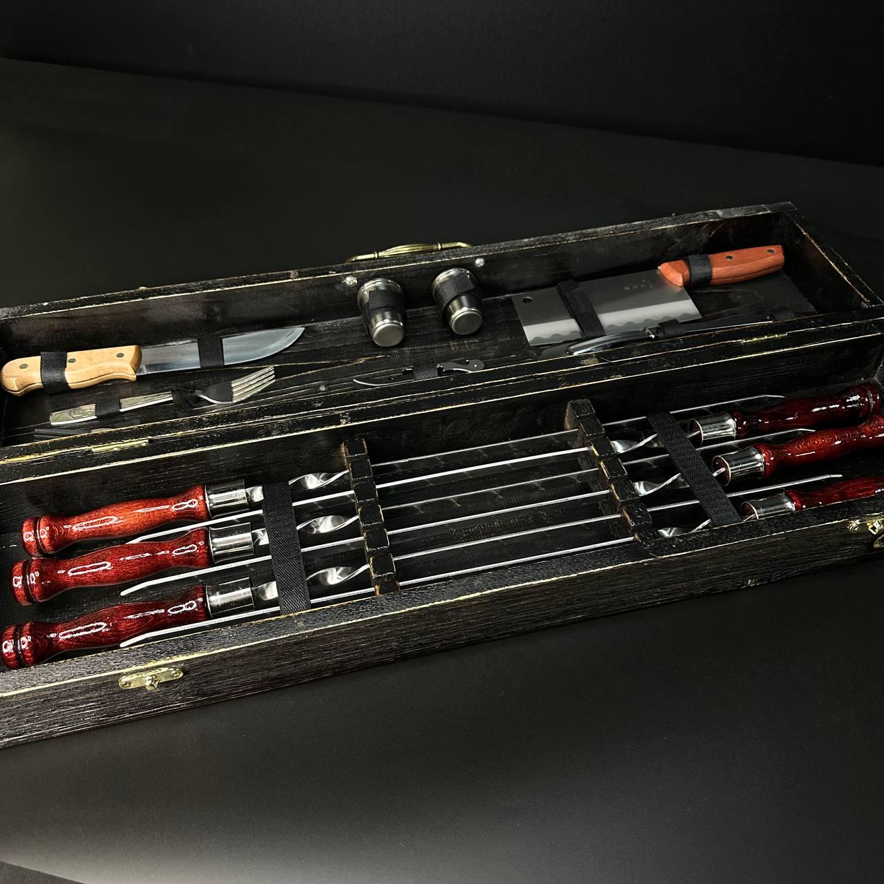 Набор шампуров в кейсе Black Box X-5 S1 - фото 5