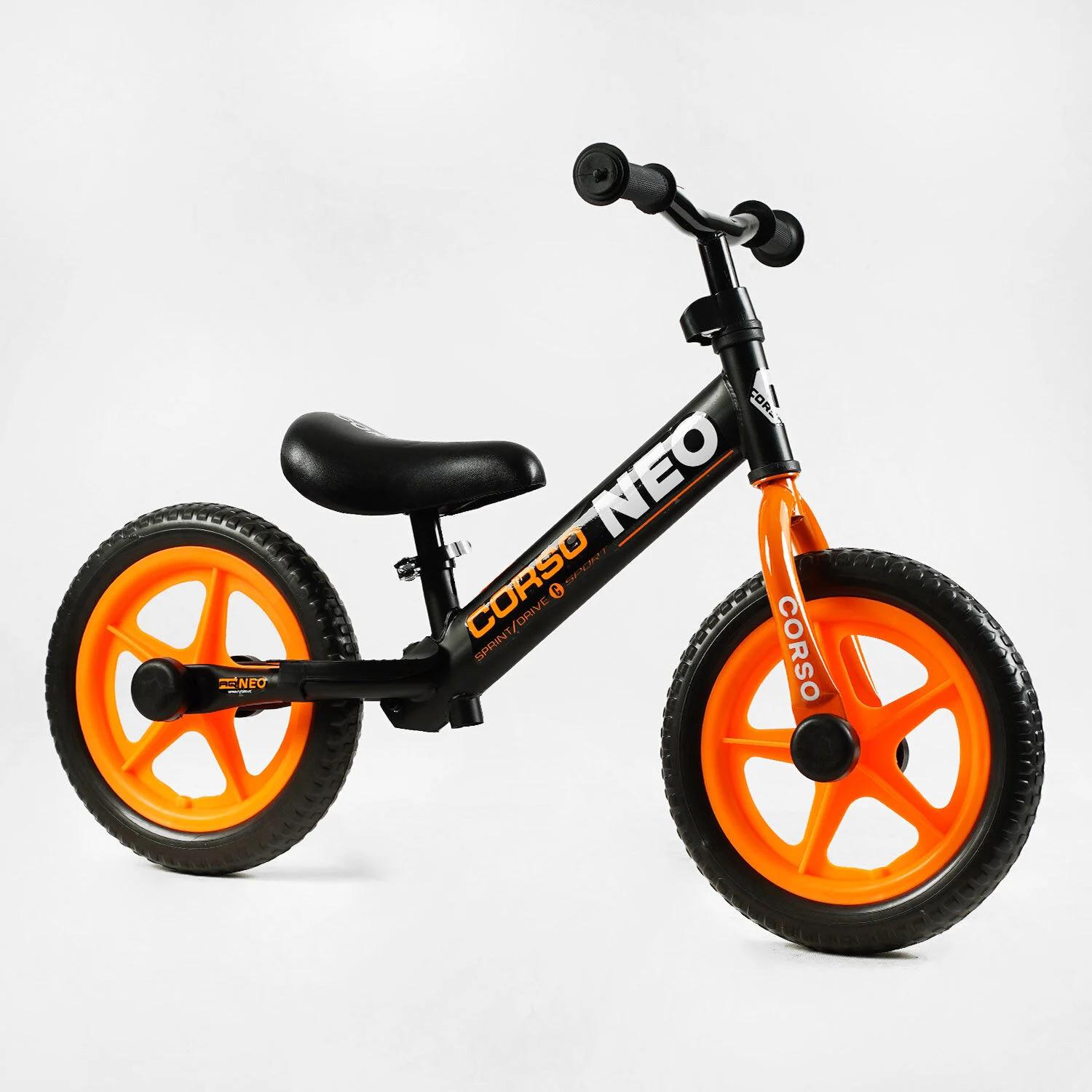 Біговел Corso Neo сталева рама/EVA колеса 12" (EN-69790) - фото 1