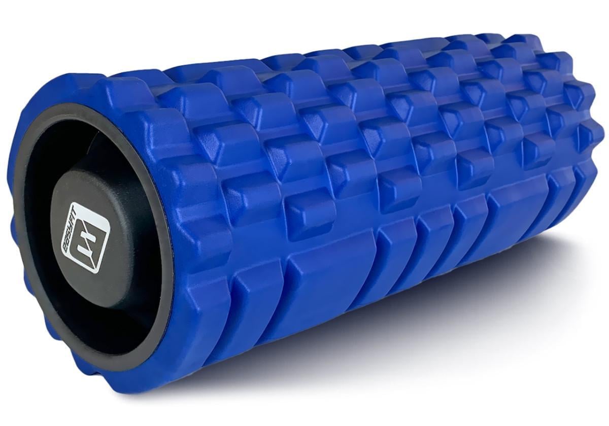 Массажный ролик EasyFit Grid Roller v.1.1 33 см Синий (EF-2020a-BL)