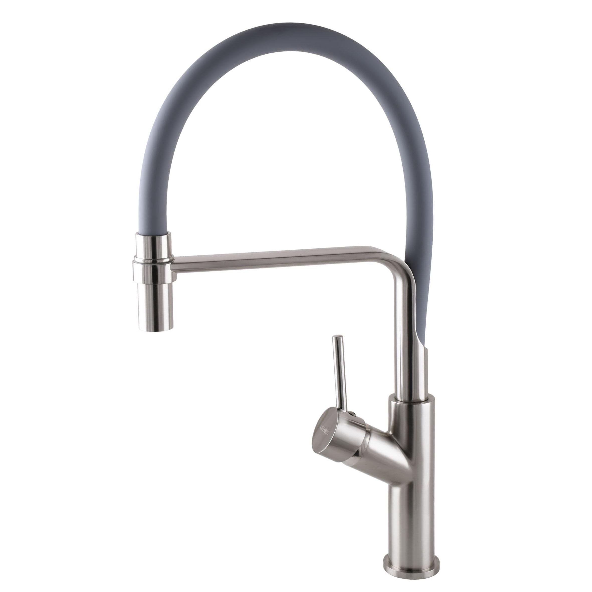 Змішувач для кухні DENVER Nickel DNG01 Сірий - фото 3 Змішувач для кухні DENVER Nickel DNG01 Сірий - фото 3