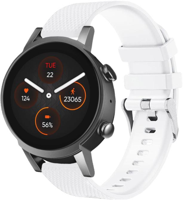 Ремешок Correa для Mobvoi TicWatch E3 White (26762-29) Ремешок Correa для Mobvoi TicWatch E3 White (26762-29)