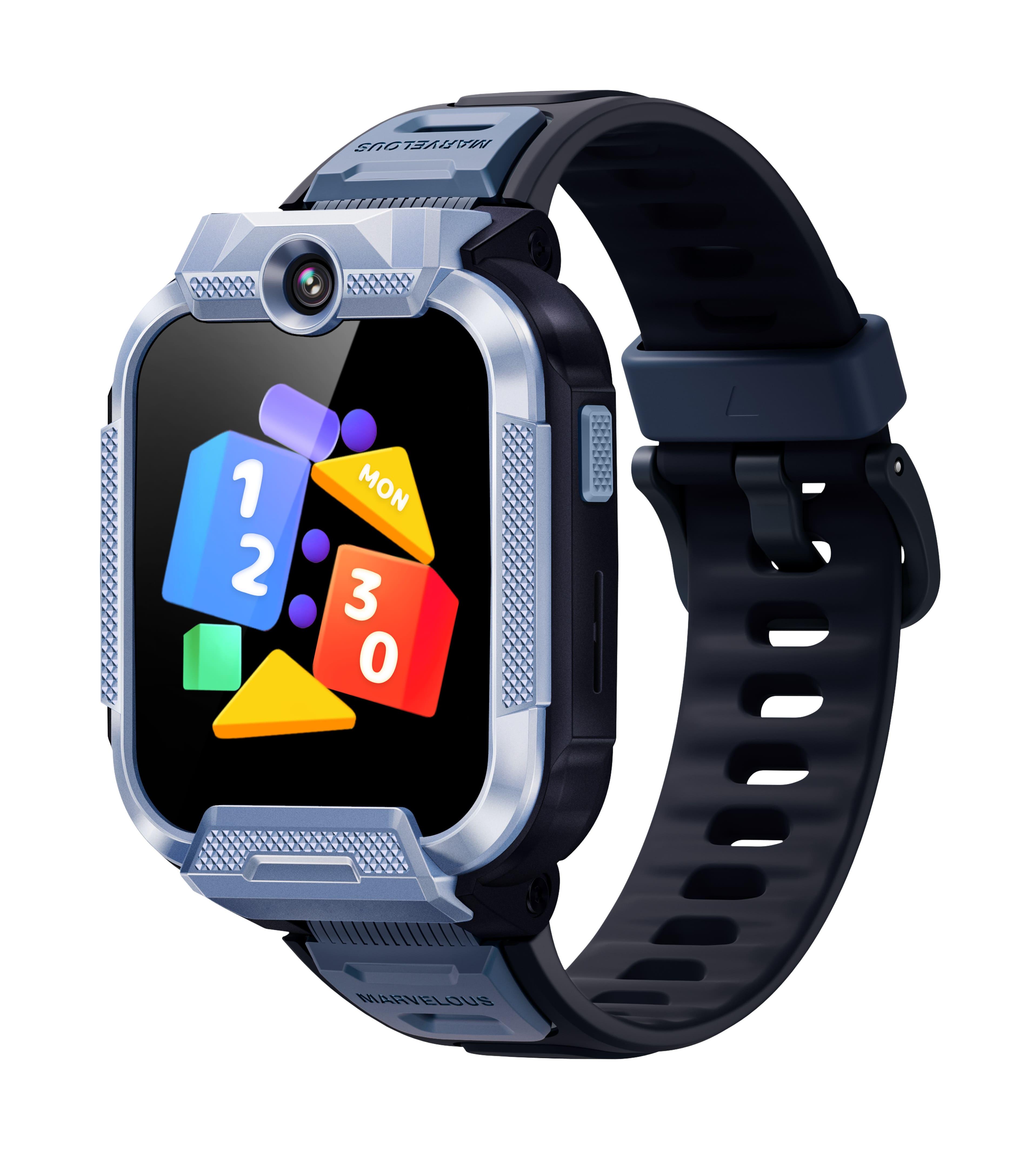 Смарт-часы детские Mibro Z5 1,69" Wi-Fi/GPS видеозвонки Синий (XPSWZ002B)