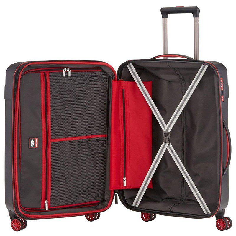 Валіза на 4 колесах Travelite Vector M 79/91 л Black (TL072048-01) - фото 4 Валіза на 4 колесах Travelite Vector M 79/91 л Black (TL072048-01) - фото 4