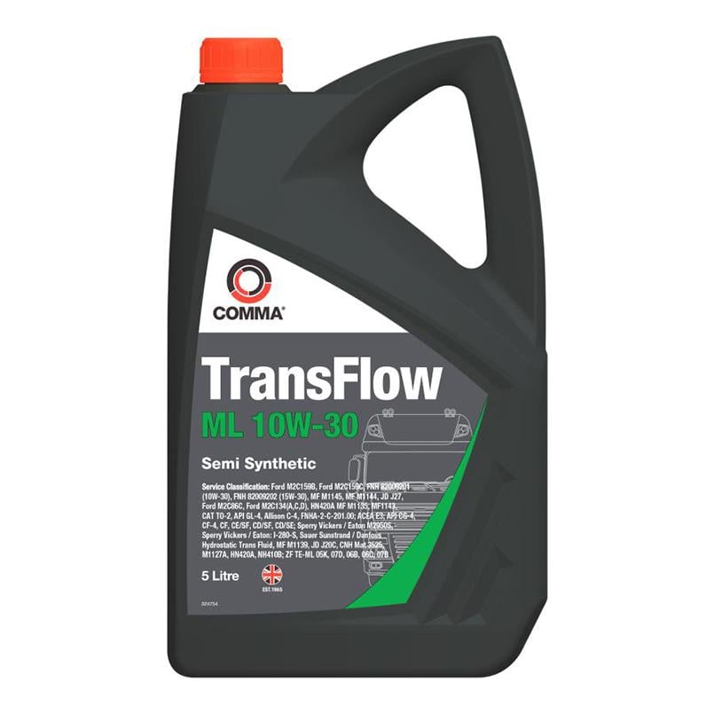 Моторное масло COMMA TRANSFLOW ML 10W-30 5 л (TFML5L)