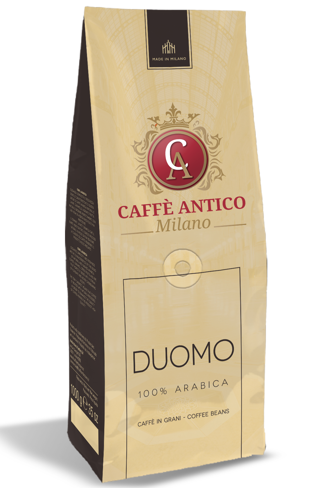 Кофе в зернах Caffe Antico Duomo 100% арабіка 1 кг