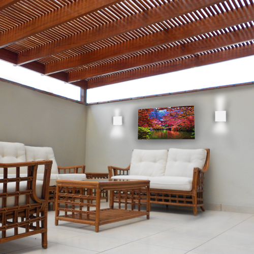 Светильник настенный светодиодный для фасадов Белый (DH012 WT) - фото 4 Светильник настенный светодиодный для фасадов Белый (DH012 WT) - фото 4