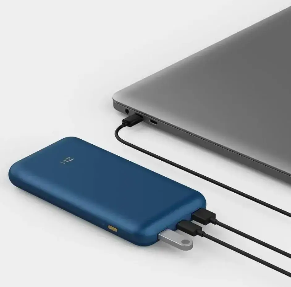 Повербанк ZMI 10 Pro Power Bank 20000 mAh PD 65 W Blue (QB823) - фото 4 Повербанк ZMI 10 Pro Power Bank 20000 mAh PD 65 W Blue (QB823) - фото 4