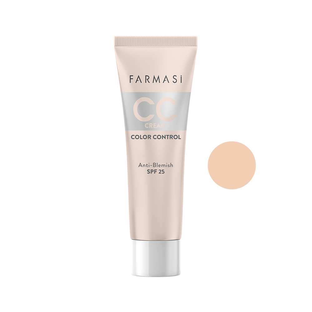 Тональный крем Farmasi СС увлажняющий солнцезащитный 25 SPF 01 Light 30 мл (77322618)