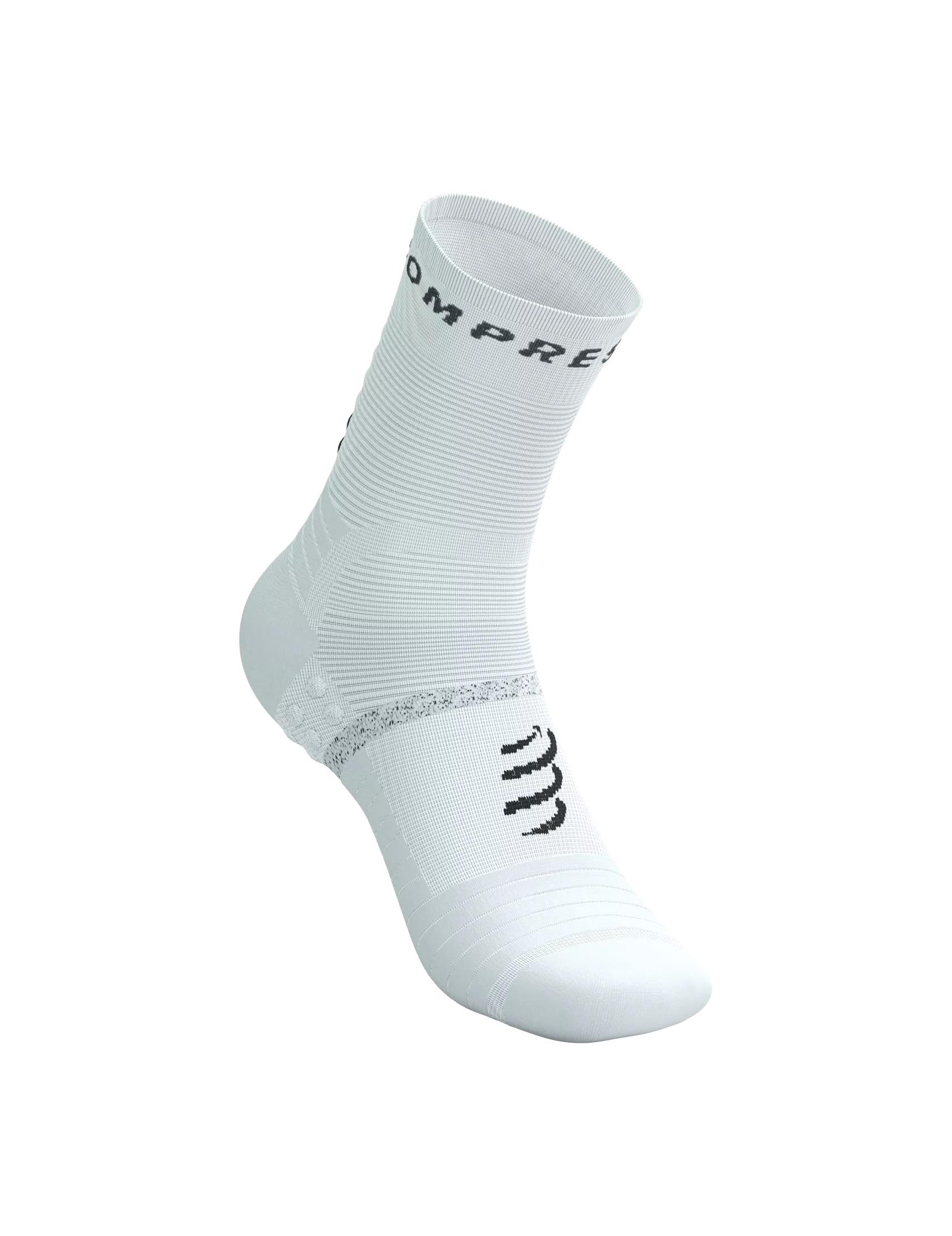 Носки Compressport Pro Marathon Socks V2.0 T2 р. 39-41 White/Black (c933487a) - фото 2