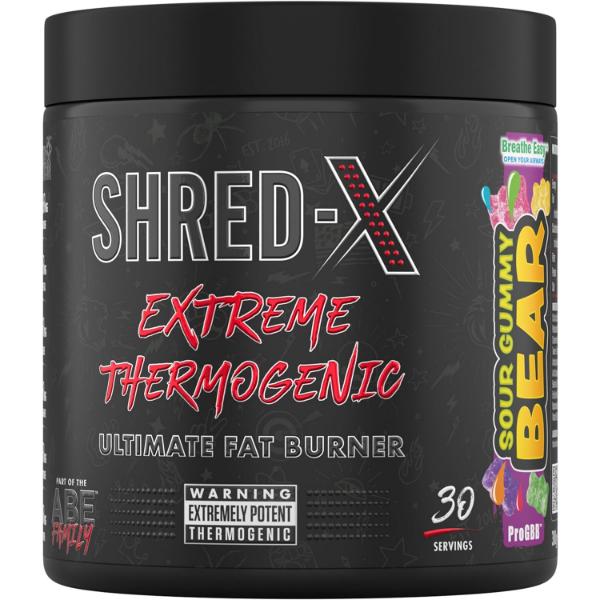 Комплексний жироспалювач Applied Nutrition Shred-X Powder 300 г 30 порцій Sour Gummy Bear (000021826)