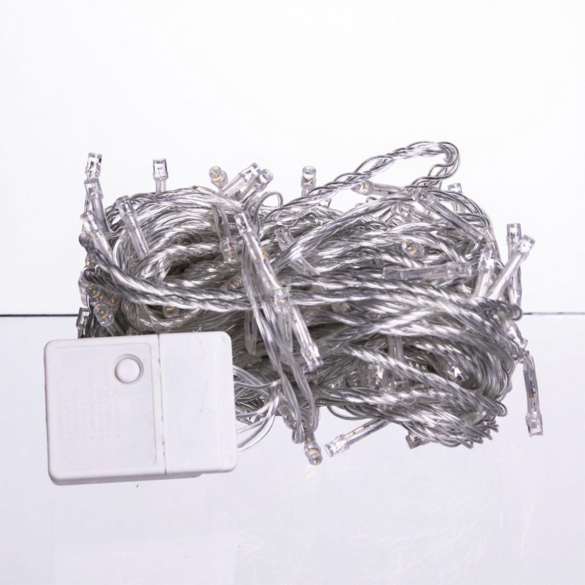 Гірлянда кімнатна Нитка W160LED16MWY 14 м 160 LED Білий/Теплий Білий (29912884) - фото 2 Гірлянда кімнатна Нитка W160LED16MWY 14 м 160 LED Білий/Теплий Білий (29912884) - фото 2