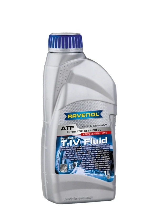 Масло для АКПП RAVENOL ATF T-IV синтетика 1 л (1212102-001)