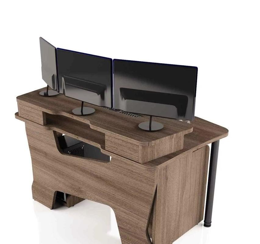 Геймерский стол COMFORT GTN12 120х87х75 см Орех эко - фото 4 Геймерский стол COMFORT GTN12 120х87х75 см Орех эко - фото 4