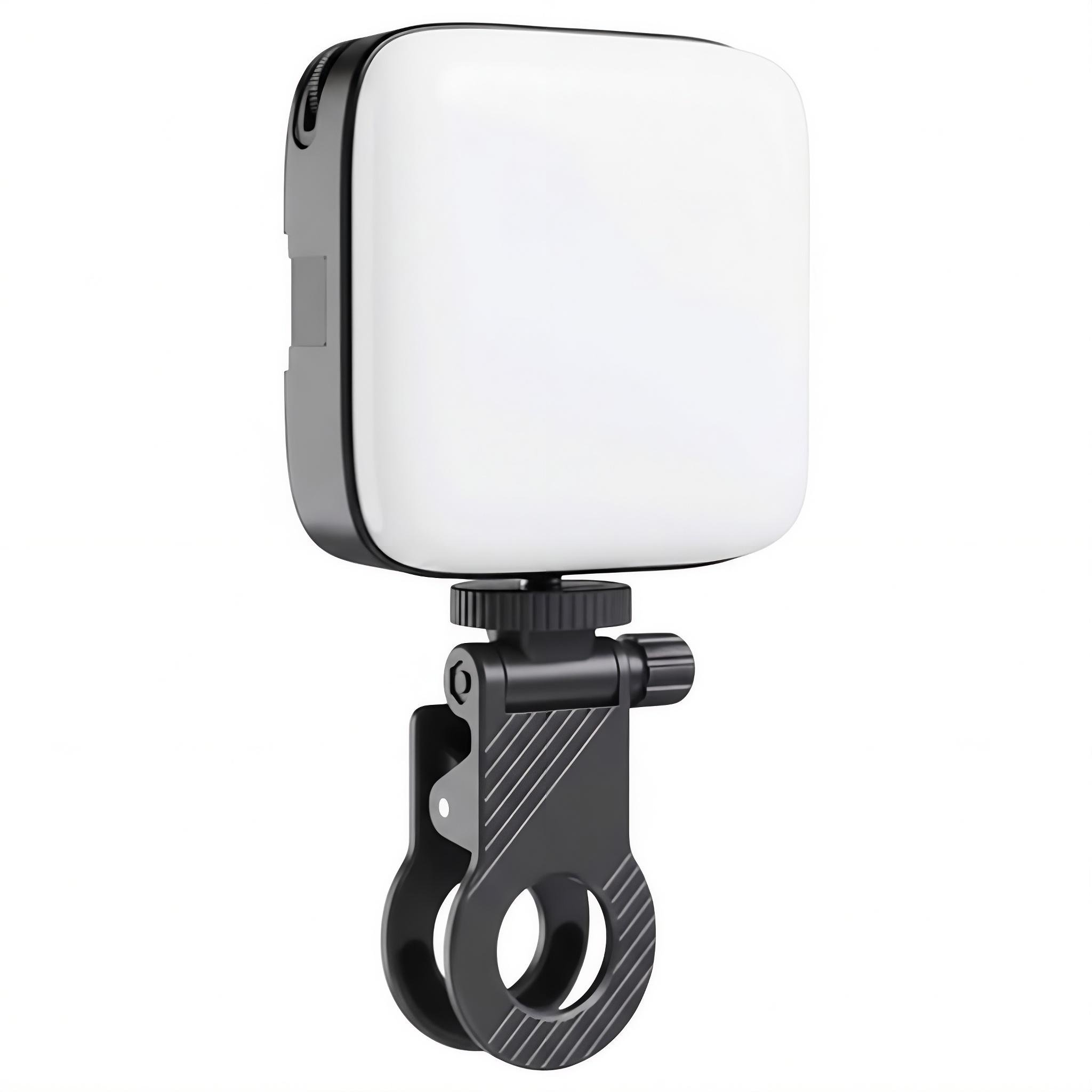 Селфі-лампа PLOKAMA U80 Black накамерне світло 3000–9900K 2000 мАг (32081308)