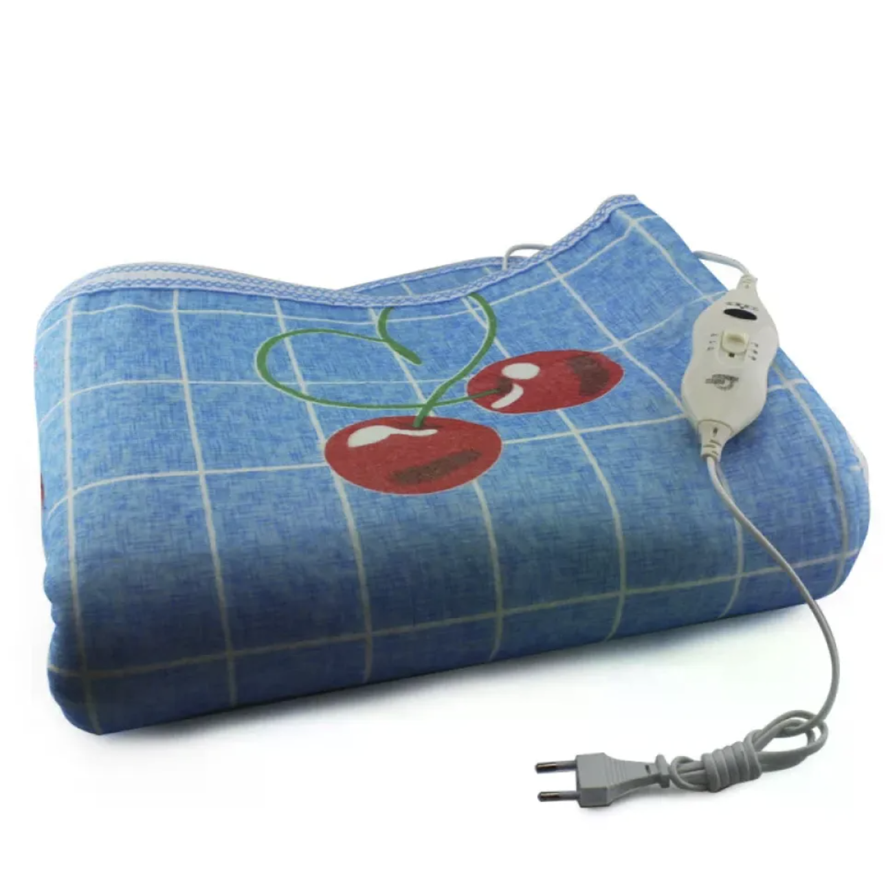 Електропростирадло Electric Blanket Клітинка з вишнями 2 режими підігріву 150х170 см (37732707) Електропростирадло Electric Blanket Клітинка з вишнями 2 режими підігріву 150х170 см (37732707)