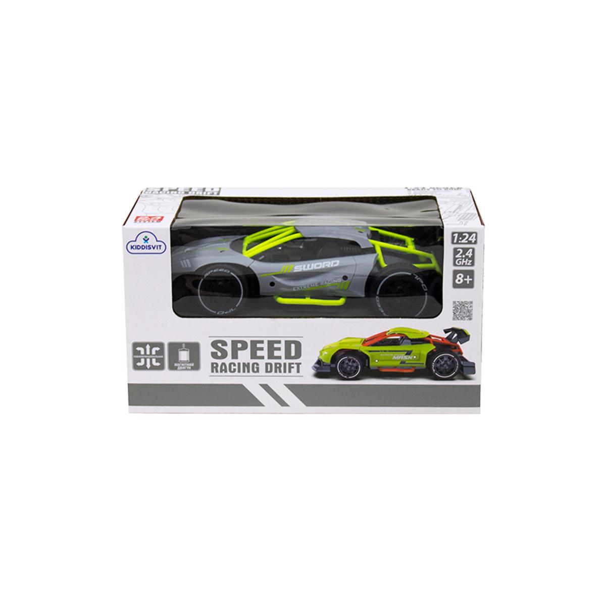 Автомобіль Speed racing driftr з радіокеруванням Sword 1:24 Sulong Toys Сірий (SL-289RHG) - фото 10