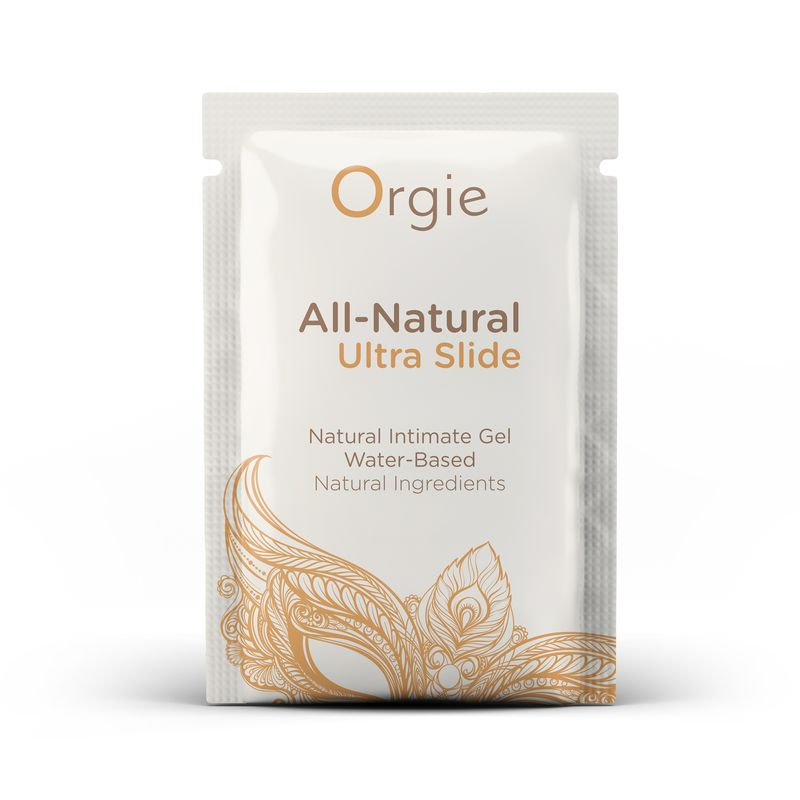 Пробник лубрикант на водной основе ультраскользящий All-Natural Ultra Slide 2 мл