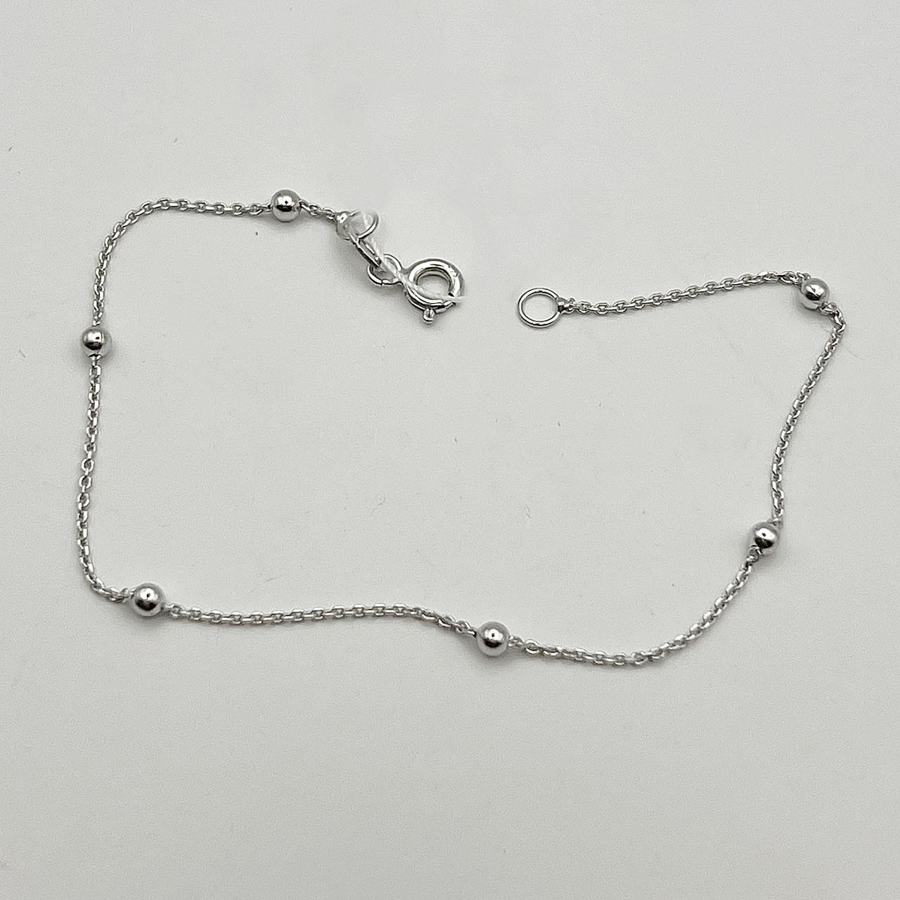 Браслет серебряный Шарики 18 0,95 г (2504782389)