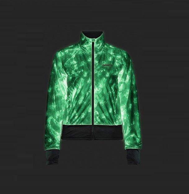 Куртка Craft Pro Glow The Dark Lumen Jacket Woman L White/Black (1068-1909748 L 157999)