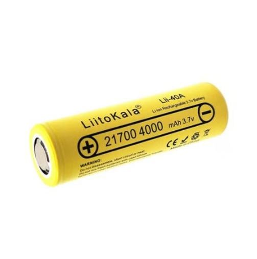 Акумулятор високострумовий Liitokala Lii-40A 21700 3,7 V 4000 mAh