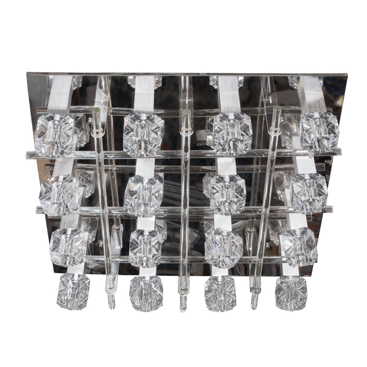 Люстра потолочная галогенная Brille BR-01 272S/16 для натяжного потолка