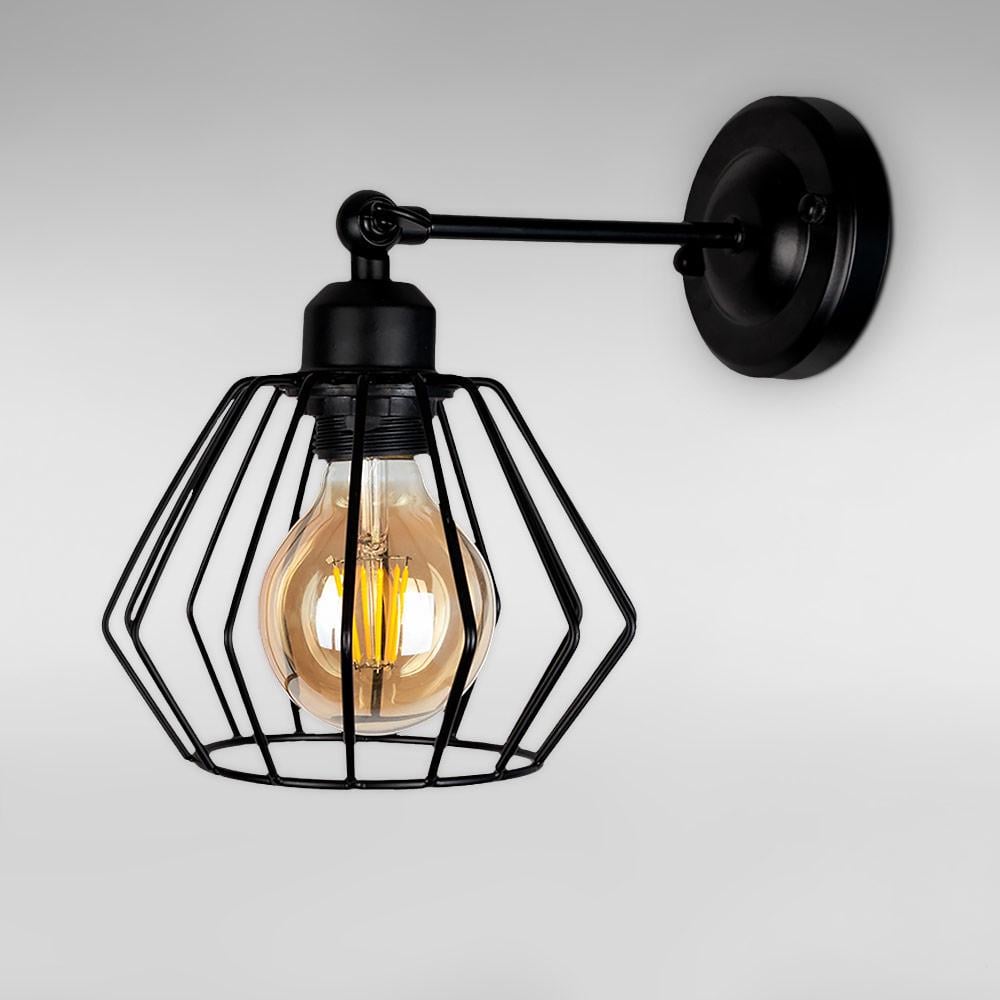 Светильник настенный Light House LS-18147F-1 BK Черный