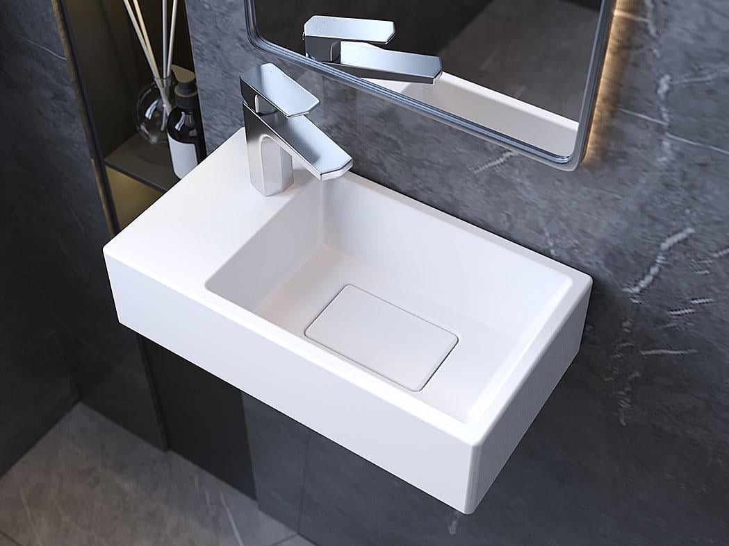 Умывальник подвесной Luxor Aldo L (739) - фото 9