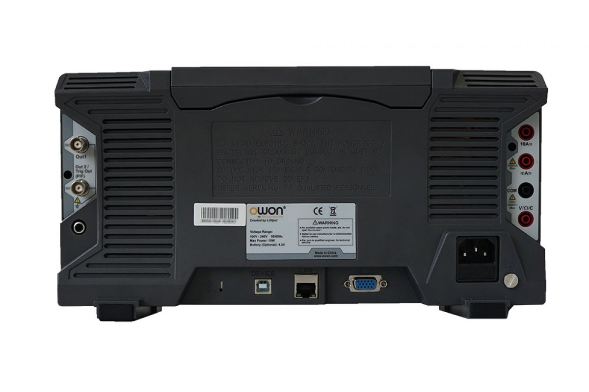 Осцилограф цифровий Owon XDS3204E 4-х канальний 4х200МГц 40М АЦП 8 біт (2659304133) - фото 3 Осцилограф цифровий Owon XDS3204E 4-х канальний 4х200МГц 40М АЦП 8 біт (2659304133) - фото 3