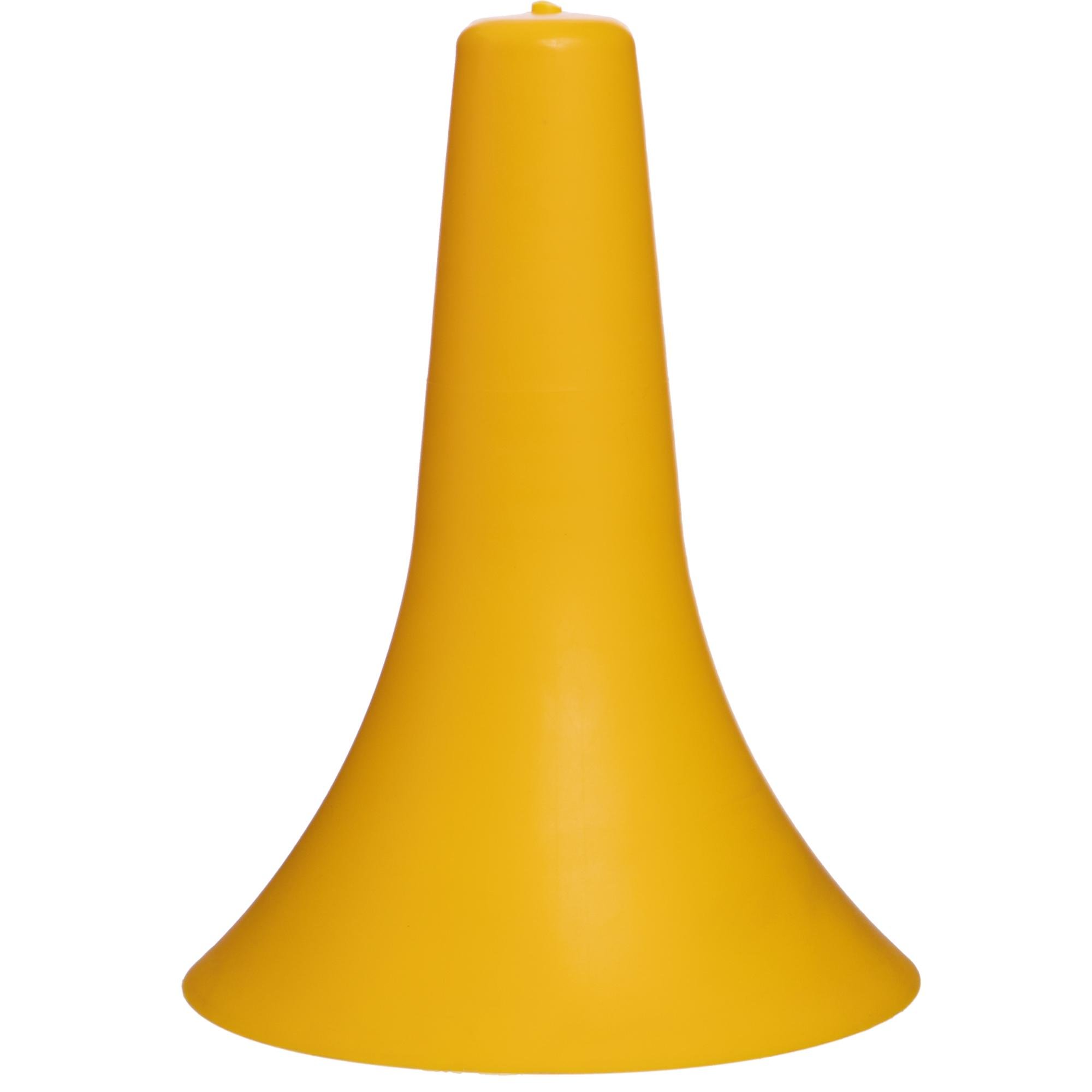 Конус-фішка спортивна для тренувань Zelart SP-Sport C-2865 h-23 см Жовтий (DR007428)