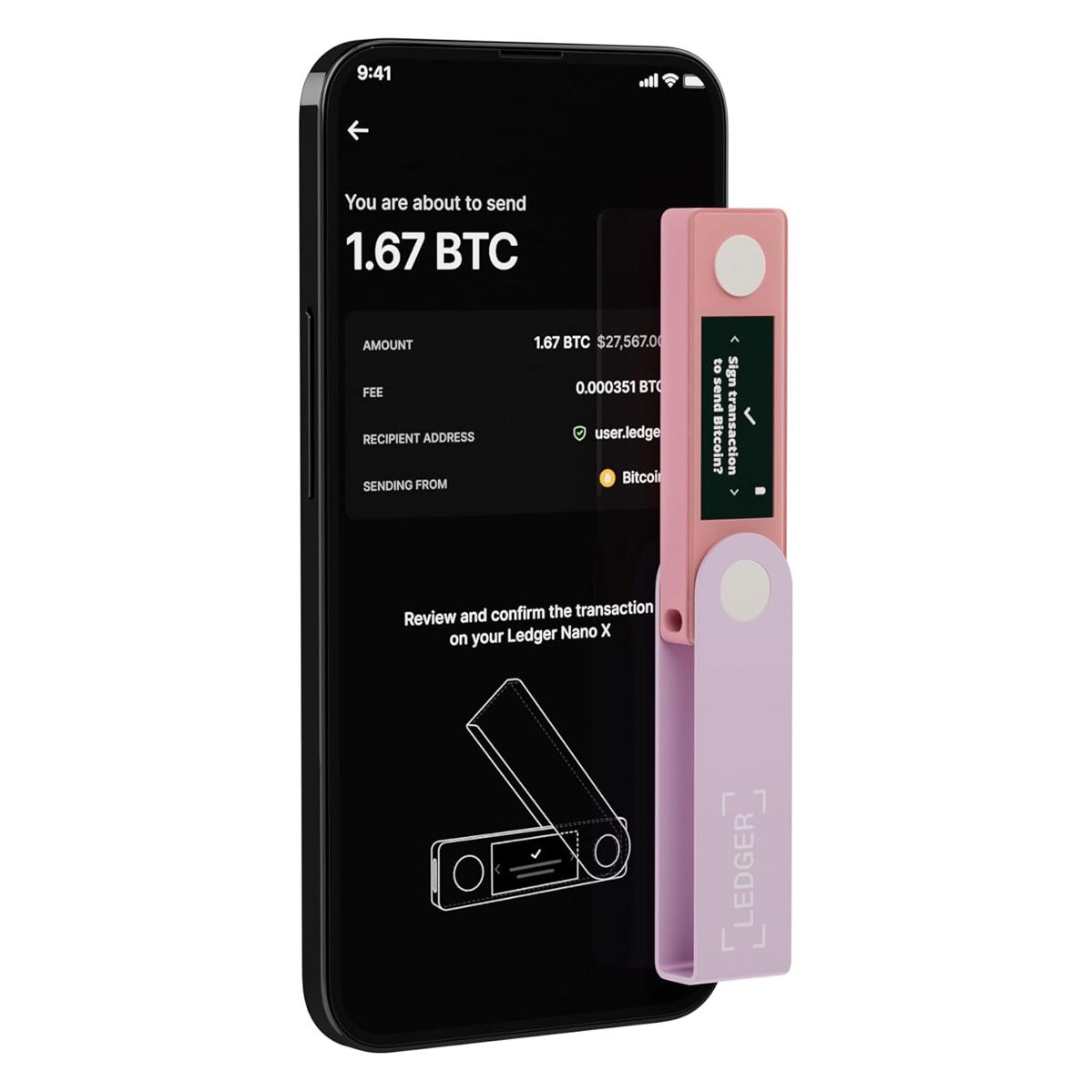 Кошелек для криптовалют Ledger Nano Pastel Pink (LNXPP) - фото 6 Кошелек для криптовалют Ledger Nano Pastel Pink (LNXPP) - фото 6