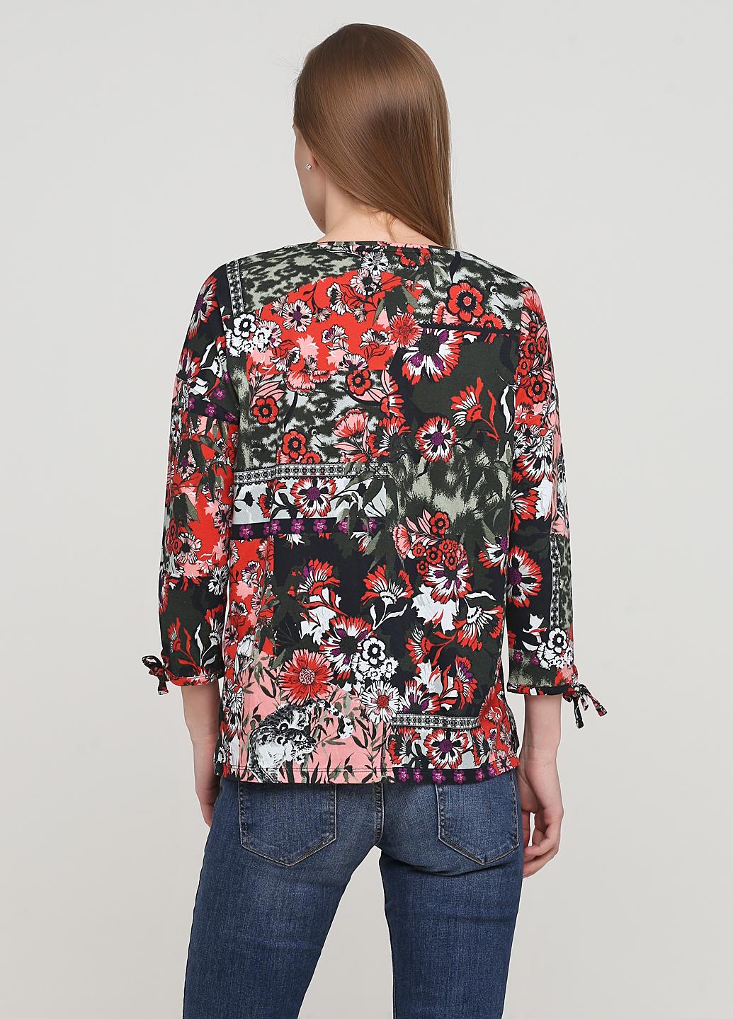 Блузка Comma By S.Oliver р. 36 Хаки (2000000901596) - фото 2 Блузка Comma By S.Oliver р. 36 Хаки (2000000901596) - фото 2