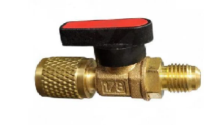 Запорный кран SAE папа/мама 1/4" (0369)