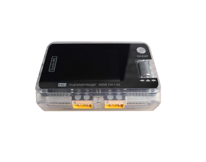 Зарядний пристрiй FPV ToolkitRC M6D transparent (25029582)