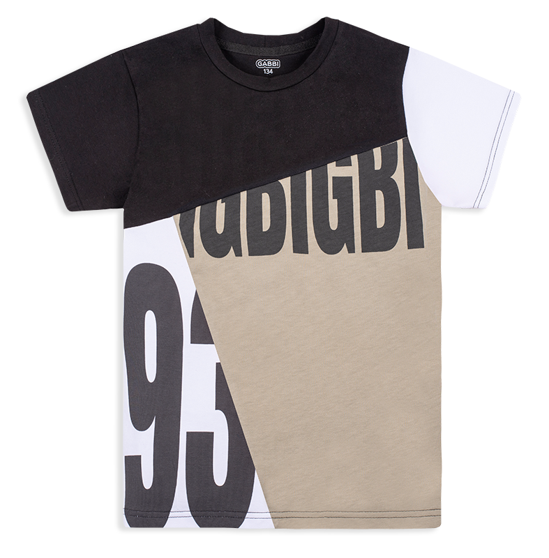 Футболка детская для мальчика GABBI FT-20-17-3 Юниор 128 см Серый (12141) Футболка детская для мальчика GABBI FT-20-17-3 Юниор 128 см Серый (12141)