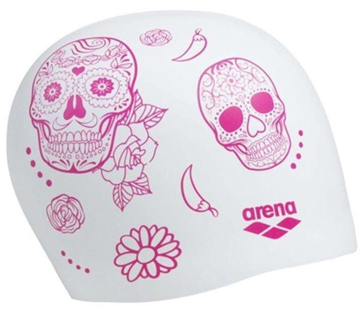 Шапка для плавання Arena REVERSIBLE CAP Белый (OSFM 3468336548783)