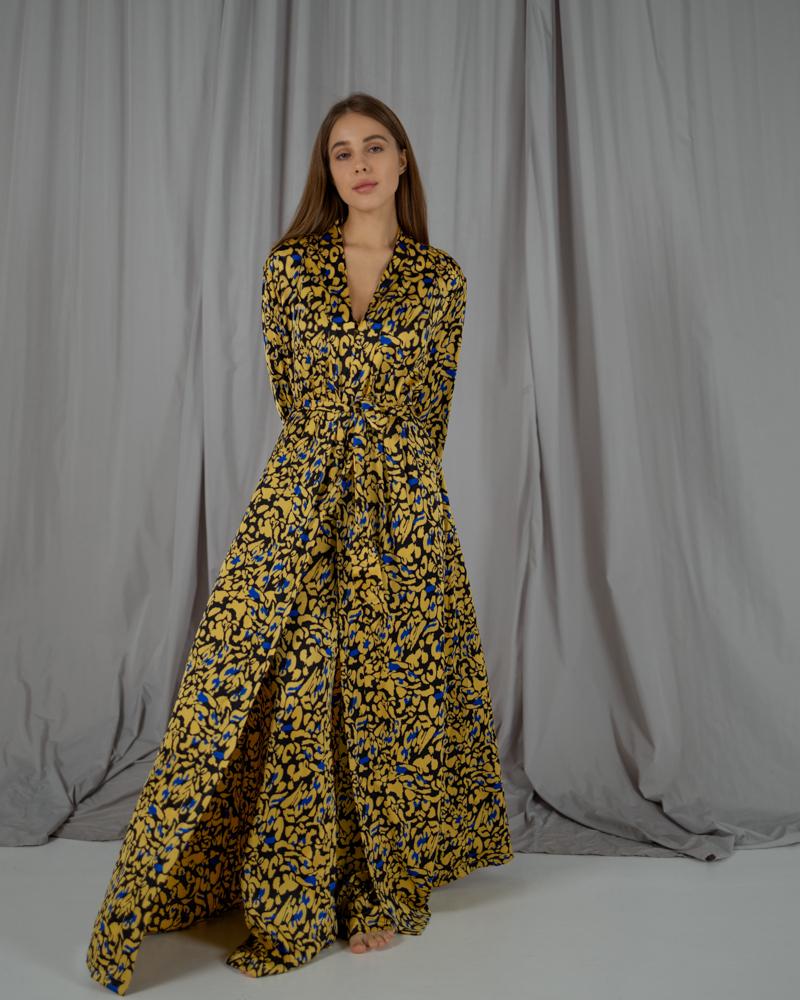 Домашний женский костюм QC Helen M Желтый (30104M) Домашний женский костюм QC Helen M Желтый (30104M)