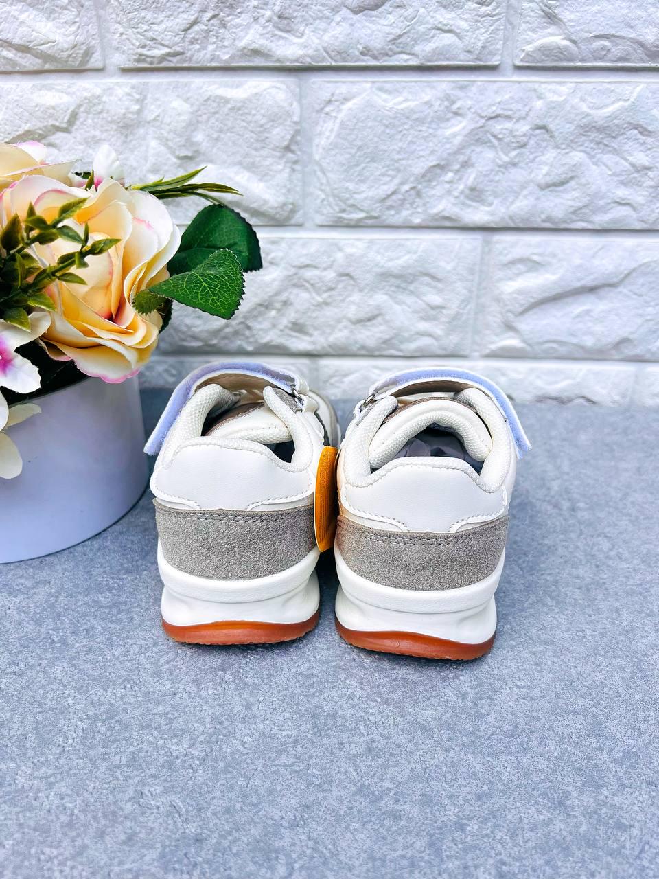 Кросівки унісекс Clibee 1856 р. 37 23,5 см Бежевий - фото 3