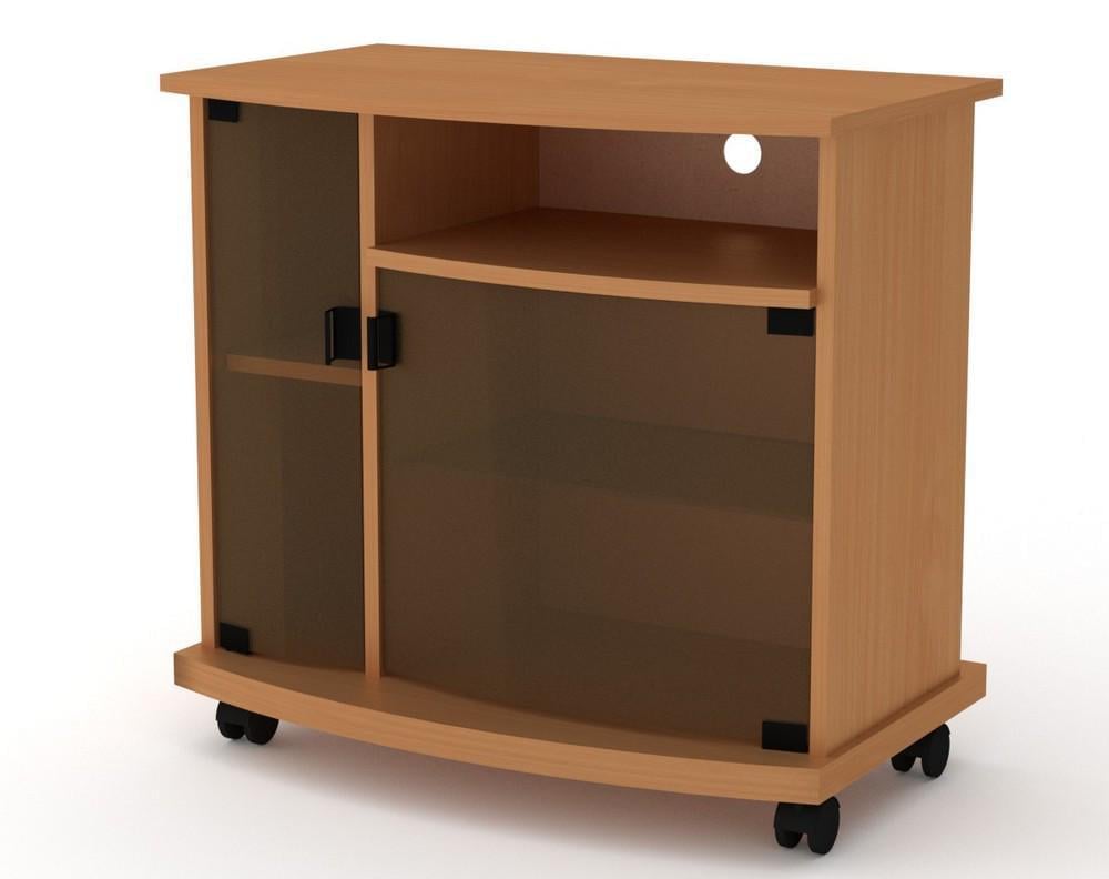 Тумба под телевизор Компанит Амбасадор NEW Бук (118658)