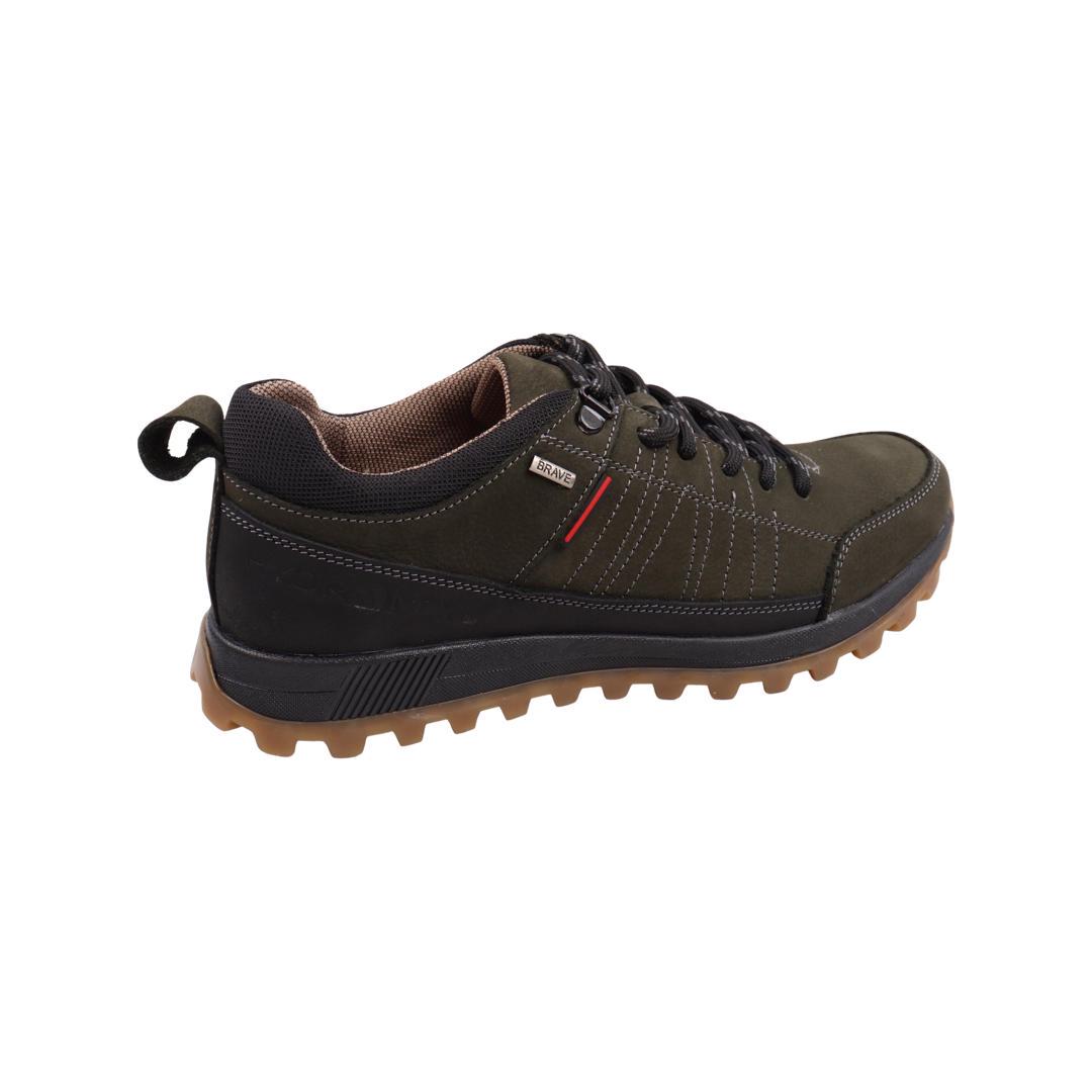 Кроссовки мужские Brave из нубука р. 42 Зеленый (226-22DTS) - фото 4 Кроссовки мужские Brave из нубука р. 42 Зеленый (226-22DTS) - фото 4