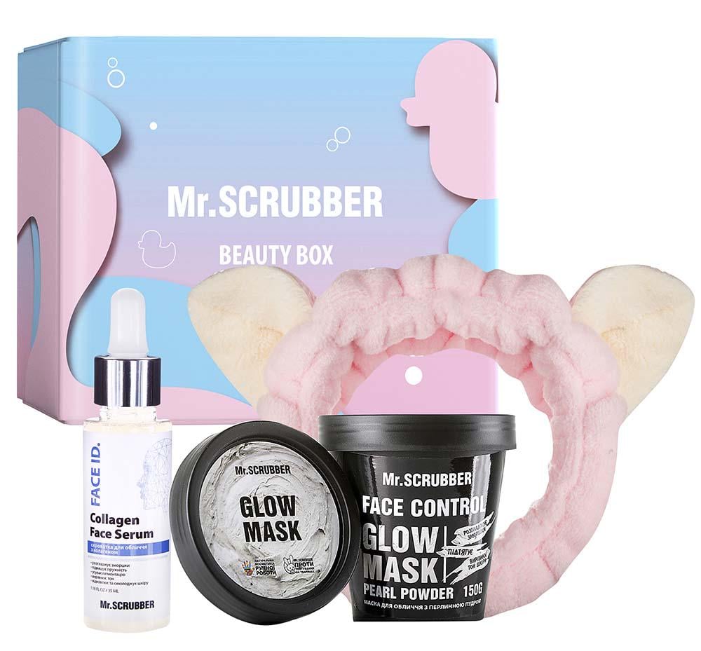 Подарунковий набір жіночий Mr.SCRUBBER Glow & Moisture 150 г 35 мл (15503) - фото 1